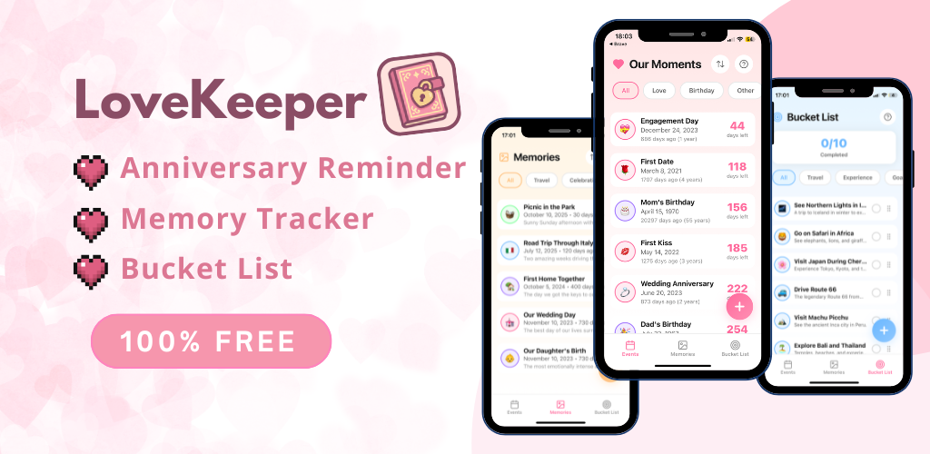 LoveKeeper App Banner